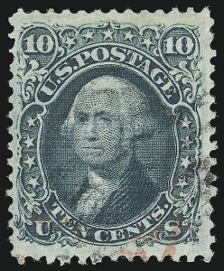 Sale 953, Lot 401, 1867-68 Grilled Issue (Scott 79-101)