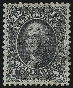 Sale 953, Lot 402, 1867-68 Grilled Issue (Scott 79-101)