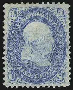 Sale 953, Lot 405, 1867-68 Grilled Issue (Scott 79-101)