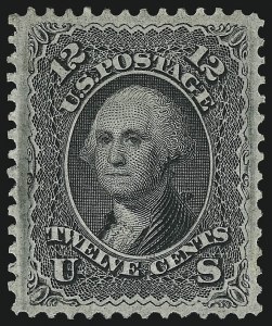 Sale 953, Lot 416, 1867-68 Grilled Issue (Scott 79-101)