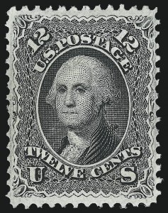 Sale 953, Lot 417, 1867-68 Grilled Issue (Scott 79-101)