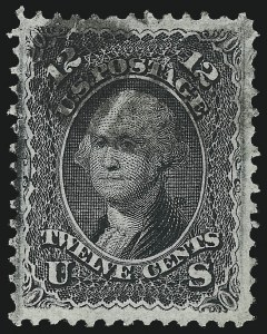 Sale 953, Lot 419, 1867-68 Grilled Issue (Scott 79-101)