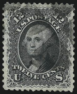 Sale 953, Lot 421, 1867-68 Grilled Issue (Scott 79-101)
