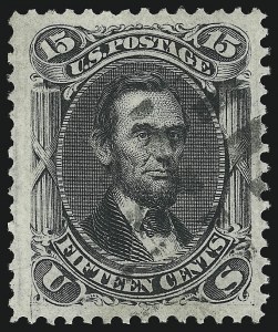 Sale 953, Lot 422, 1867-68 Grilled Issue (Scott 79-101)