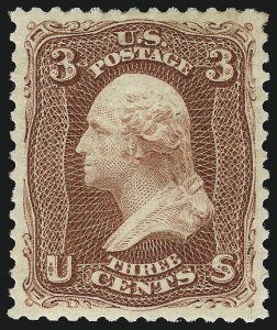 Sale 953, Lot 431, 1875 Re-Issue of 1861-66 Issue (Scott 102-111)
