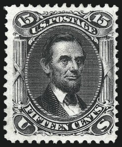 Sale 953, Lot 435, 1875 Re-Issue of 1861-66 Issue (Scott 102-111)