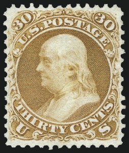 Sale 953, Lot 437, 1875 Re-Issue of 1861-66 Issue (Scott 102-111)