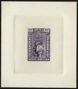 Sale 953, Lot 48, Essays, Proofs and Specimens