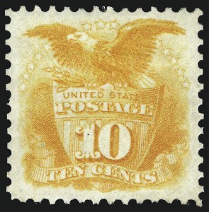 Sale 953, Lot 517, 1875 Re-Issue of 1869 Pictorial Issue (Scott 123-133a)