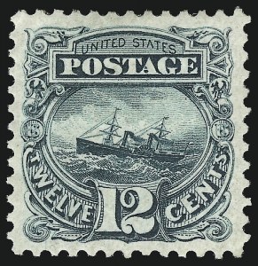 Sale 953, Lot 520, 1875 Re-Issue of 1869 Pictorial Issue (Scott 123-133a)