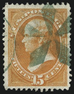 Sale 953, Lot 553, 1870-71 National Bank Note Co. Grilled Issue (Scott 134-144)