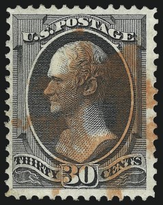 Sale 953, Lot 556, 1870-71 National Bank Note Co. Grilled Issue (Scott 134-144)