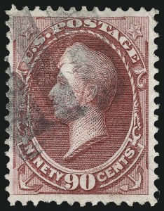 Sale 953, Lot 559, 1870-71 National Bank Note Co. Grilled Issue (Scott 134-144)
