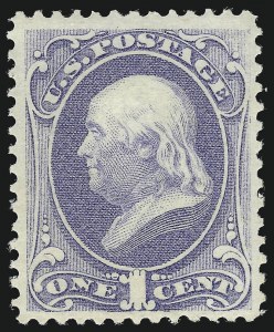 Sale 953, Lot 587, 1873 Continental Bank Note Co. Issue (Scott 156-166)