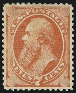 Sale 953, Lot 595, 1873 Continental Bank Note Co. Issue (Scott 156-166)