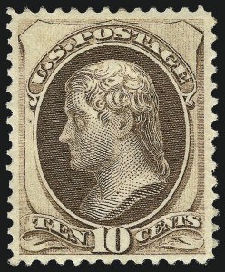 Sale 953, Lot 598, 1873 Continental Bank Note Co. Issue (Scott 156-166)