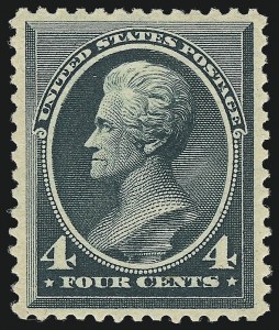 Sale 953, Lot 654, 1881-83 American Bank Note Co. Issues (Scott 205-211B)