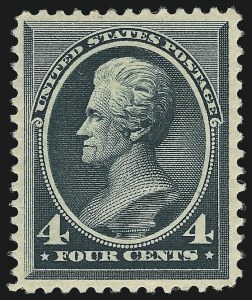 Sale 953, Lot 655, 1881-83 American Bank Note Co. Issues (Scott 205-211B)