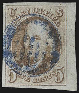 Sale 953, Lot 66, 1847 Issue (Scott 1-2)