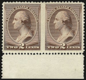 Sale 953, Lot 662, 1881-83 American Bank Note Co. Issues (Scott 205-211B)