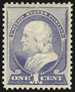 Sale 953, Lot 663, 1887 American Bank Note Co. Issue (Scott 212-218)