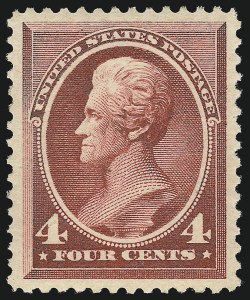 Sale 953, Lot 668, 1887 American Bank Note Co. Issue (Scott 212-218)