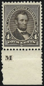 Sale 953, Lot 684, 1890-93 Issue (Scott 219-229)