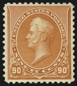 Sale 953, Lot 692, 1890-93 Issue (Scott 219-229)
