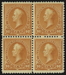 Sale 953, Lot 692A, 1890-93 Issue (Scott 219-229)