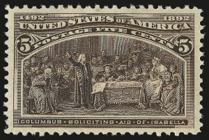 Sale Number 953, Lot Number 710, 1893 Columbian Issue (Scott 230-245)