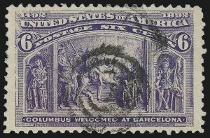 Sale 953, Lot 715, 1893 Columbian Issue (Scott 230-245)