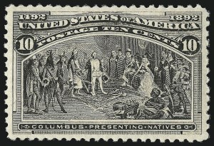 Sale 953, Lot 719, 1893 Columbian Issue (Scott 230-245)