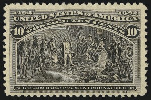 Sale 953, Lot 720, 1893 Columbian Issue (Scott 230-245)