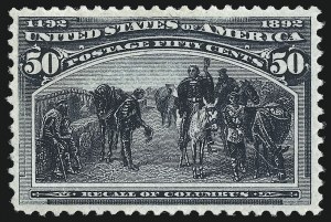 Sale 953, Lot 734, 1893 Columbian Issue (Scott 230-245)