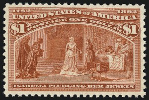 Sale 953, Lot 736, 1893 Columbian Issue (Scott 230-245)