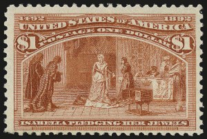 Sale 953, Lot 741, 1893 Columbian Issue (Scott 230-245)