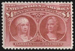 Sale 953, Lot 758, 1893 Columbian Issue (Scott 230-245)
