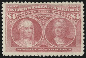 Sale 953, Lot 759, 1893 Columbian Issue (Scott 230-245)