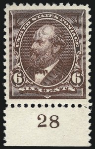 Sale 953, Lot 777, 1894 Unwatermarked Bureau Issue (Scott 246-263)