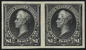 Sale 953, Lot 814, 1895 Watermarked Bureau Issue (Scott 264-278)