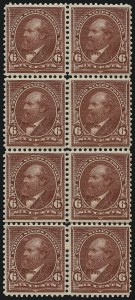 Sale 953, Lot 830, 1897-1903 Change of Colors (Scott 279-284)