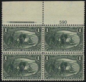 Sale 953, Lot 833, 1898 Trans-Mississippi Issue (Scott 285-293)