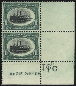 Sale 953, Lot 874, 1901 Pan-American Issue (Scott 294-299)