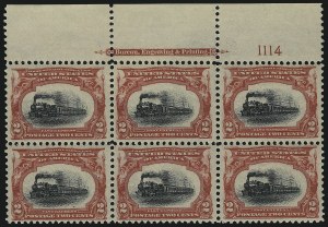 Sale 953, Lot 879, 1901 Pan-American Issue (Scott 294-299)