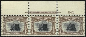 Sale 953, Lot 885, 1901 Pan-American Issue (Scott 294-299)