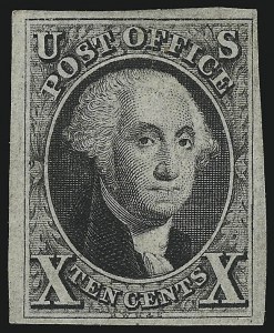 Sale 953, Lot 89, 1847 Issue (Scott 1-2)