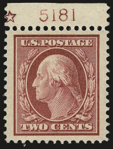 Sale 953, Lot 961, 1908-10 Washington-Franklin Issues (Scott 331-356)