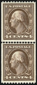 Sale 953, Lot 973, 1908-10 Washington-Franklin Issues (Scott 331-356)