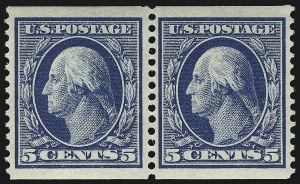 Sale 953, Lot 985, 1908-10 Washington-Franklin Issues (Scott 331-356)
