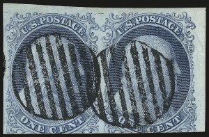 Sale 953, Lot 99, 1851-56 Issue (Scott 5-17)